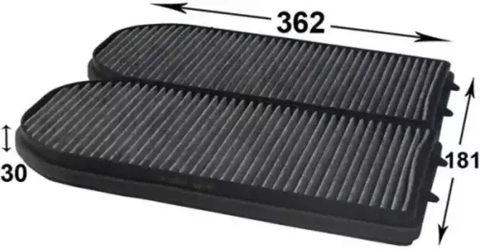 Салонный фильтр JS ASAKASHI AC0024CSET BMW E38 all 94-01