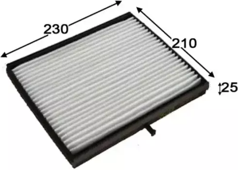 Салонный фильтр JS ASAKASHI AC0138 DAEWOO Nubira/Lacetti 1.4-1.8 03>