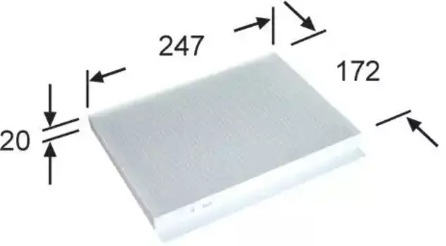 Салонный фильтр JS ASAKASHI AC9402 KIA Ceed 1.4/1.6/2.0/1.6CRDi/2.0CRDi 06>