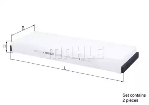 Салонный фильтр KNECHT LA239/S AUDI A6/S6 all 04>