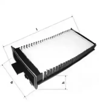 Салонный фильтр KNECHT LA381 Land Rover Freelander all 97>