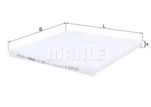 Салонный фильтр MAHLE LA 1202 HYUNDAI Solaris 10>, KIA Rio 12>