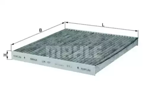 Салонный фильтр MAHLE LAK 157 TOYOTA Avensis/Corolla 1.8-2.0D 02>