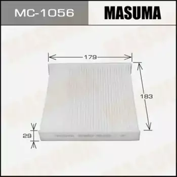 Салонный фильтр MASUMA MC-1056 SUZUKI SX4 06>, FIAT Sedici, Daihatsu Cuore 06>