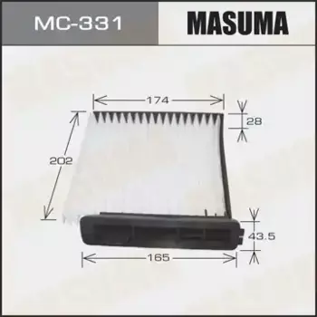 Салонный фильтр MASUMA MC-331 NISSAN Tiida 1.5-1.8 07>