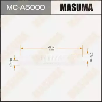 Салонный фильтр MASUMA MC-A5000 JEEP Grande Cherokee 4.0/4.7/2.7CRD/3.1TD 99>