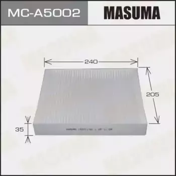 Салонный фильтр MASUMA MC-A5002 CHEVROLET Aveo (T300)/Cruze 10-16, OPEL Astra-J 09-15