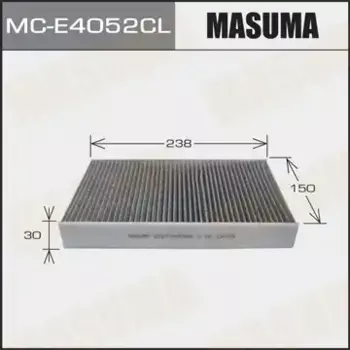 Салонный фильтр MASUMA MC-E4052CL RENAULT Fluence 1.5-2.0 05>, NISSAN Juke 1.5/1.6 10>