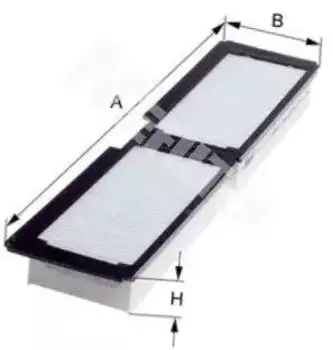Салонный фильтр MFILTER K 9067 IVECO Euro Star 92-02/EuroTech 92-02/EuroTrakker 93-04