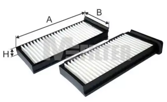 Салонный фильтр MFILTER K 9140-2 MITSUBISHI Carisma/Space Star/Pajero Sport 1.3-3.0 V6 95>