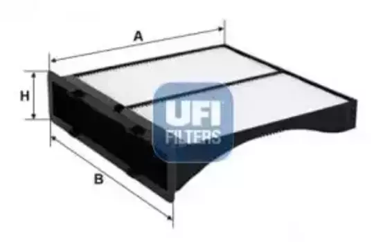 Салонный фильтр UFI 53.329.00 SUBARU Forester 2.0D/ Impreza 1.5/2.0/2.5/2.0D 08>