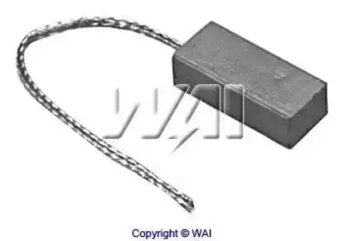 щетки генератора! 14.5x6.4x4.6\ Citroen, Renault, Peugeot, BMW 38-402 WAI