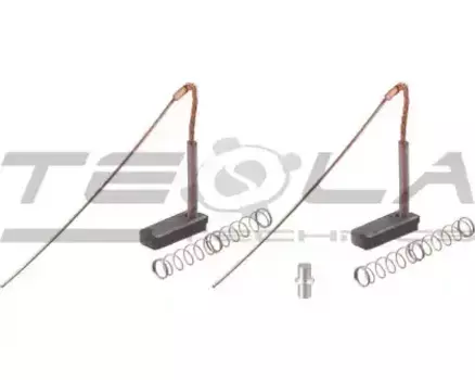 щетки генератора! Bosch 6x4x17,5 12/24V\ MB, Opel, Volvo TT53280 TESLA TECHNICS