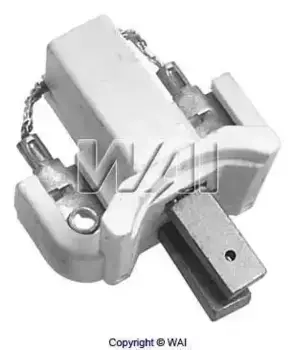 щетки генератора! Delco\ Ford Mondeo 1.8D/TD 93-00 39-207 WAI