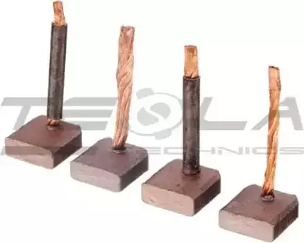 щетки стартера! Mitsubishi 6.8x18\ TT53284 TESLA TECHNICS