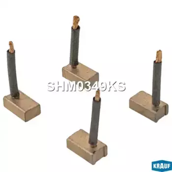 щетки стартера! Mitsubishi 7x10x17мм 12V\ Mazda, Mitsubishi, Nissan, Suzuki SHM0349KS KRAUF