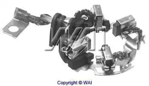 щеткодержатель стартера! (BSX175-176) Bosch\ Audi 80/100/A6 1.8/2.0i 91> 69-9116 WAI