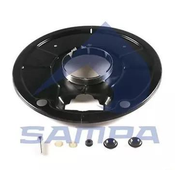 щитки пылезащитные !к-т 1 на сторону c хомутом\SAF SNK367