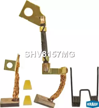 щётки стартера! 4.5/9x11x18mm Valeo/Paris-Rhone 12V\ Renault, Peugeot, Opel SHV8157MG KRAUF