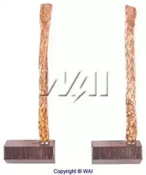 щётки стартера! 4.5/9x11x18mm Valeo/Paris-Rhone 12V\ Renault, Peugeot, Opel PSX148-149-0 WAI