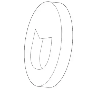 шайба болта крепления заднего нижнего рычага, внутренняя!\ MB W220 5.0 98-05 000 352 00 76