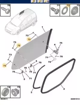 шайба!\Peugeot, Citroen 6988 07 PSA