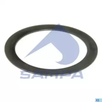 шайба! шкворня регулир. 1.00mm \Scania 105.180 SAMPA
