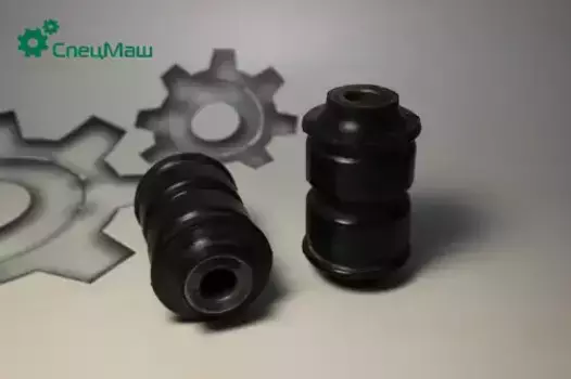 шарнир ушка рессоры !н/о, ребристый \МАЗ-4370, АМАЗ-256 4370-2902230-12 СПЕЦМАШ