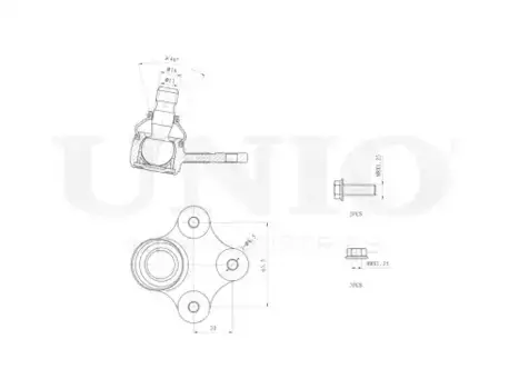 Шаровая опора UNIO SSP-20088