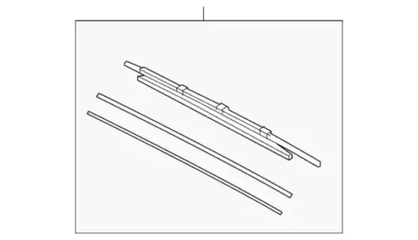 Щетка стеклоочистителя 98360-H5000 HYUNDAI 400/16'' мм/"