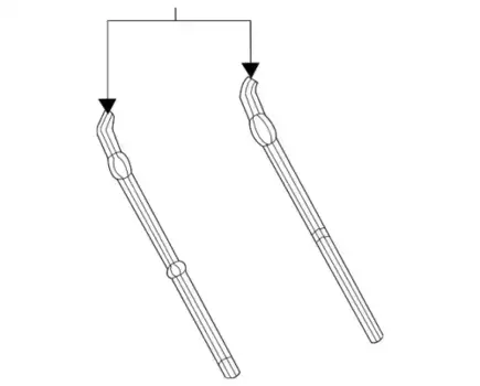 Щетка стеклоочистителя бескаркасная 167 820 92 01 MB Original Mercedes-Benz 650/26'' мм/" 550/22'' мм/" 2 шт