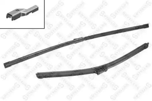 Щетка стеклоочистителя бескаркасная 201 613-SX STELLOX 650/26'' мм/" 475/19'' мм/" 2 шт