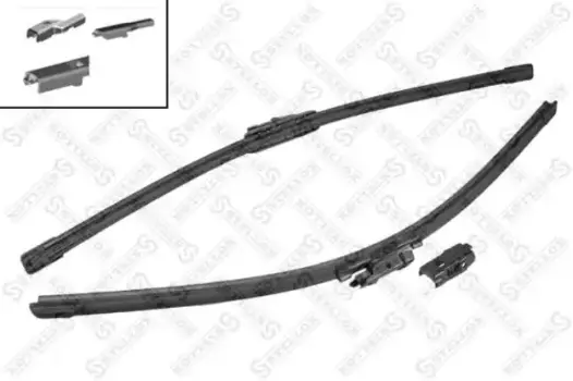 Щетка стеклоочистителя бескаркасная 201 628-SX STELLOX 600/24'' мм/" 575/23'' мм/" 2 шт