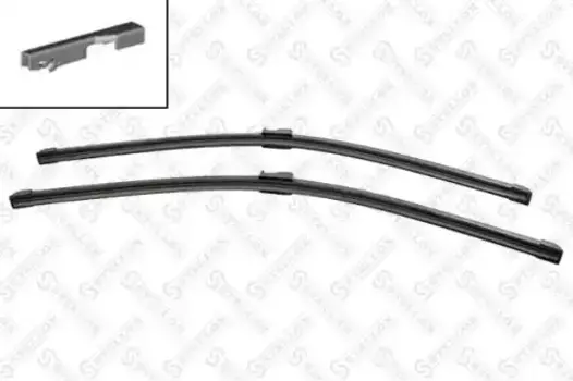 Щетка стеклоочистителя бескаркасная 201 634-SX STELLOX 625/25'' мм/" 625/25'' мм/" 2 шт