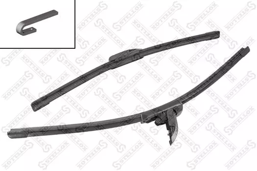 Щетка стеклоочистителя бескаркасная 201 637-SX STELLOX 525/21'' мм/" 450/18'' мм/" 2 шт