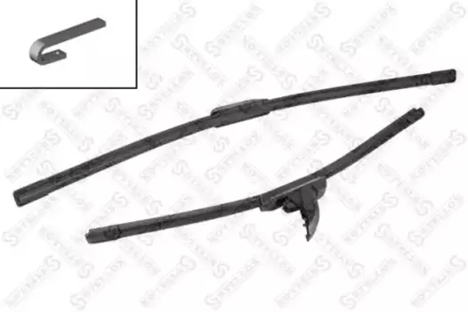 Щетка стеклоочистителя бескаркасная 201 643-SX STELLOX 600/24'' мм/" 450/18'' мм/" 2 шт