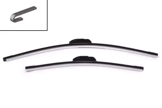 Щетка стеклоочистителя бескаркасная 201 653-SX STELLOX 550/22'' мм/" 400/16'' мм/" 2 шт