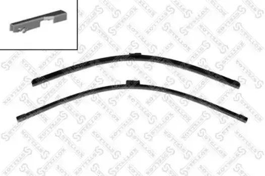 Щетка стеклоочистителя бескаркасная 201 671-SX STELLOX 680/27'' мм/" 680/27'' мм/" 2 шт