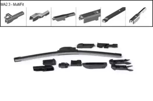 Щетка стеклоочистителя бескаркасная 204 013-SX STELLOX 375/15'' мм/" 1 шт