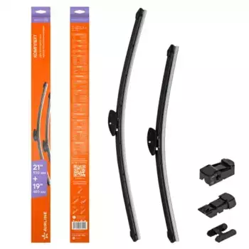 Щетка стеклоочистителя бескаркасная AWB-BK-530-475K AIRLINE 530/21'' мм/" 475/19'' мм/" 2 шт