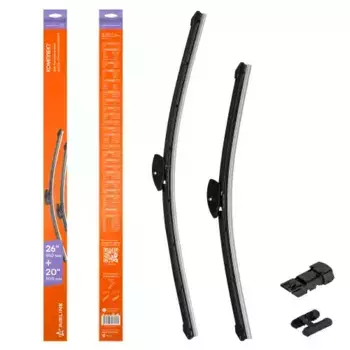 Щетка стеклоочистителя бескаркасная AWB-BK-650-500K AIRLINE 650/26'' мм/" 500/20'' мм/" 2 шт