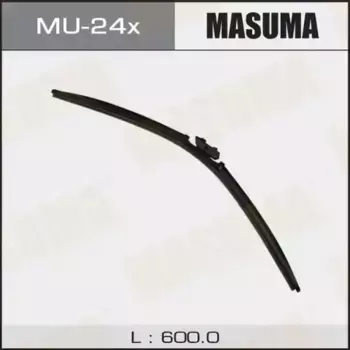 Щетка стеклоочистителя бескаркасная MU24X MASUMA Masuma Flat 600/24'' мм/" 1 шт