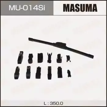 Щетка стеклоочистителя бескаркасная MU-014SI MASUMA 350/14'' мм/" 1 шт