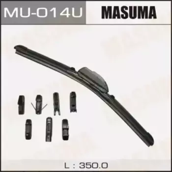 Щетка стеклоочистителя бескаркасная MU-014U MASUMA Masuma Flat 350/14'' мм/" 1 шт