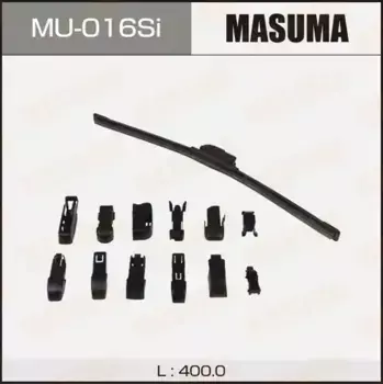 Щетка стеклоочистителя бескаркасная MU-016SI MASUMA 400/16'' мм/" 1 шт