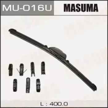 Щетка стеклоочистителя бескаркасная MU-016U MASUMA Masuma Flat 400/16'' мм/" 1 шт