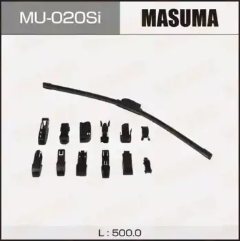 Щетка стеклоочистителя бескаркасная MU-020SI MASUMA 500/20'' мм/" 1 шт