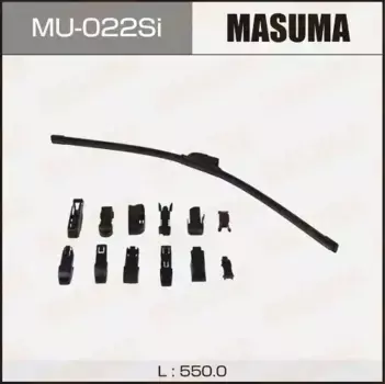Щетка стеклоочистителя бескаркасная MU-022SI MASUMA 550/22'' мм/" 1 шт