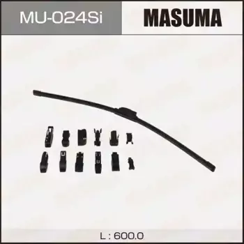 Щетка стеклоочистителя бескаркасная MU-024SI MASUMA 600/24'' мм/" 1 шт