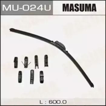Щетка стеклоочистителя бескаркасная MU-024U MASUMA Masuma Flat 600/24'' мм/" 1 шт